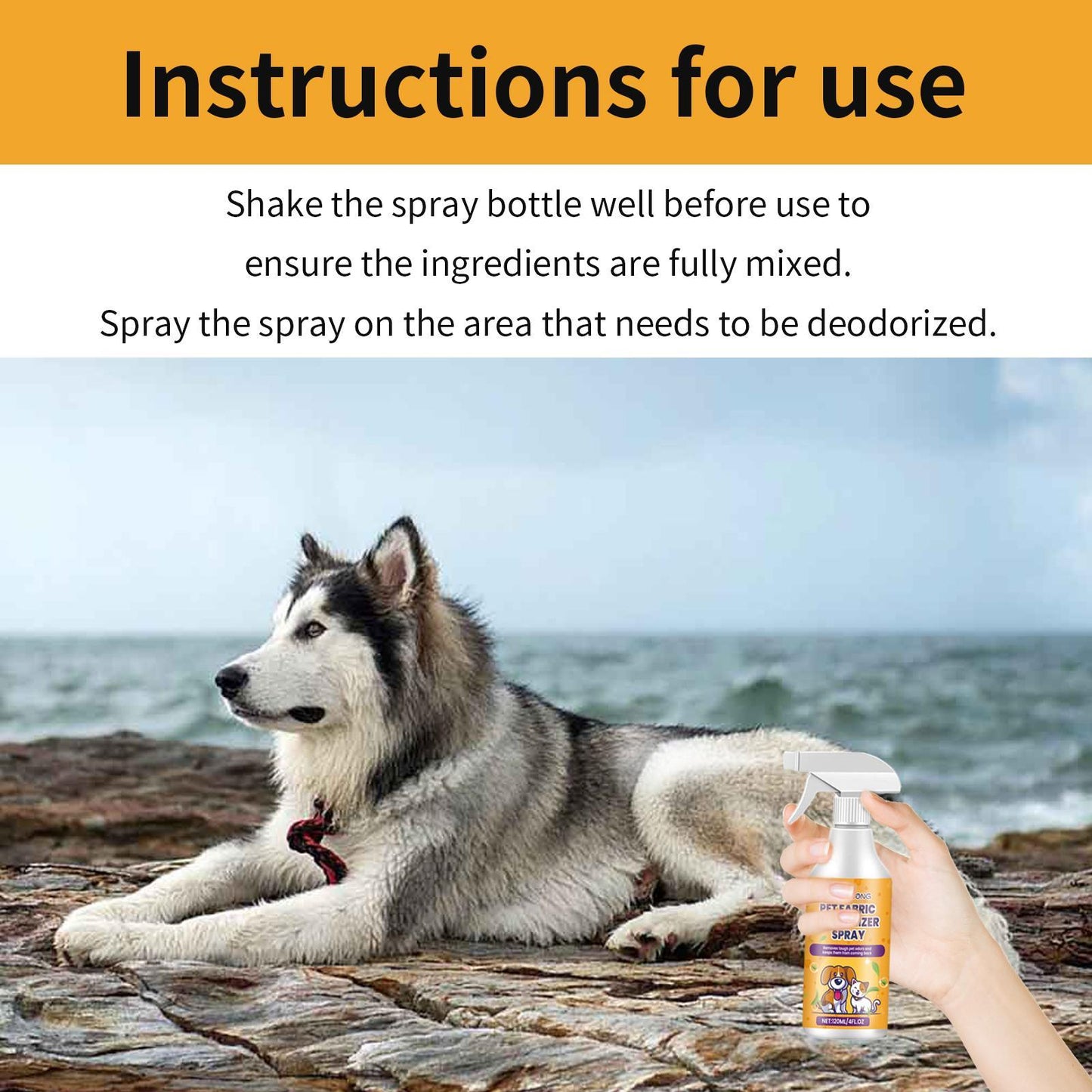 Pet Odor Eliminator Spray