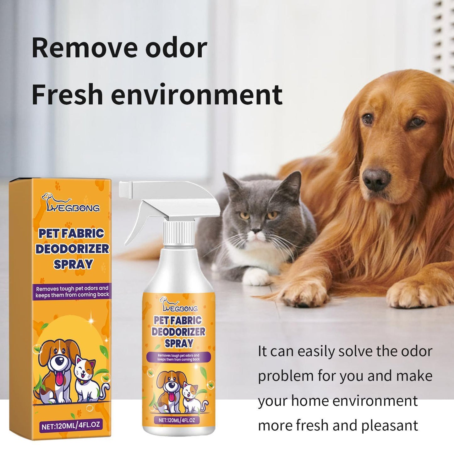 Pet Odor Eliminator Spray