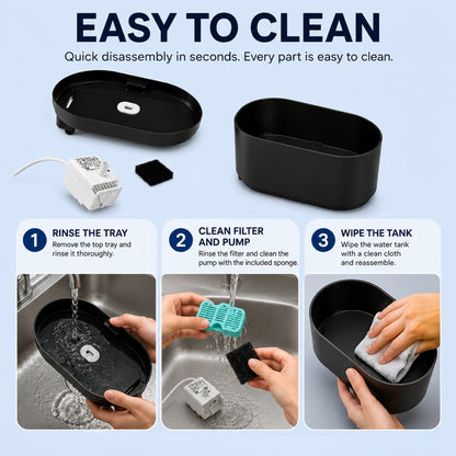 Filtiered Cat Water Fountainn