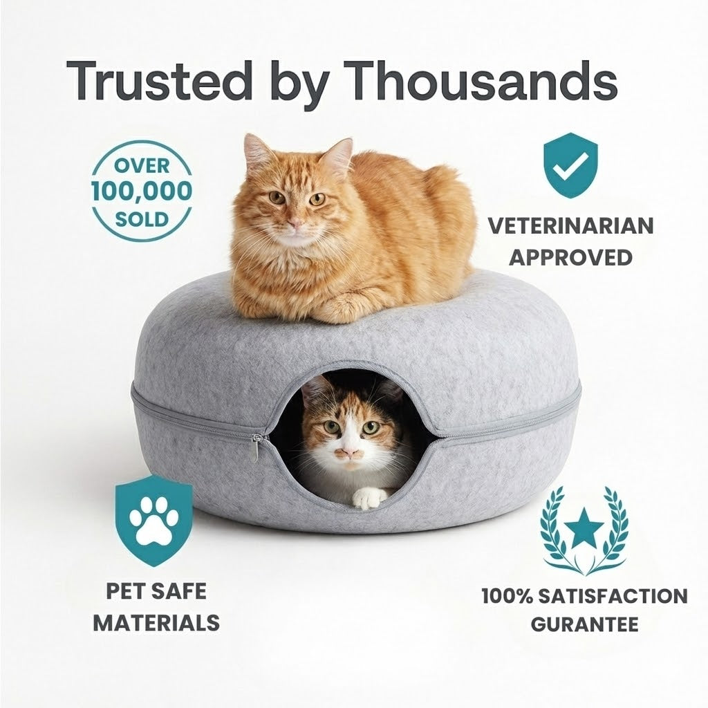 Peekaboo Cat Enrichment Cave